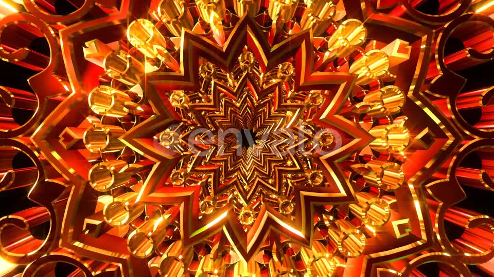 Golden Red Ornament Videohive 22243807 Motion Graphics Image 7