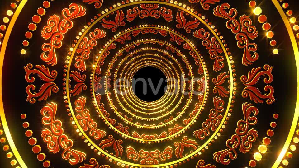 Golden Red Ornament Videohive 22014630 Motion Graphics Image 1