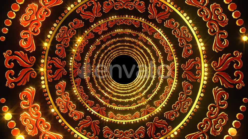 Golden Red Ornament Videohive 22014630 Motion Graphics Image 2