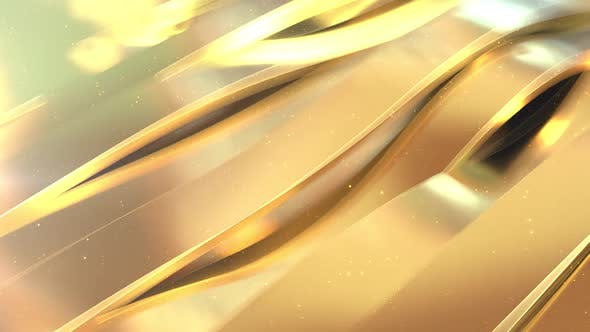 Golden Ribbons - Videohive Download 22561637