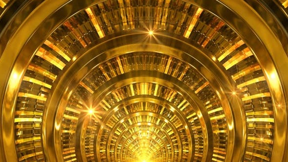 Golden Ring Tunnel - Videohive 22987569 Download