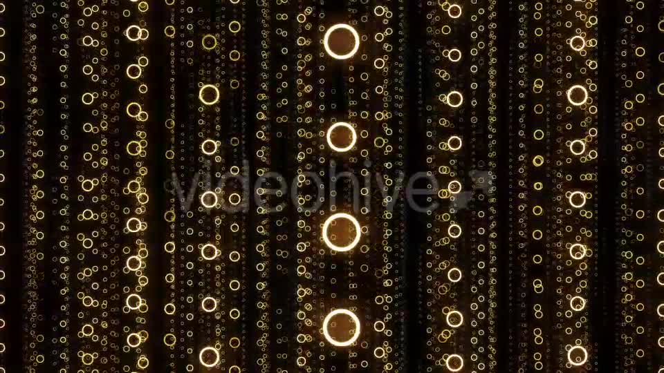 Golden Rings of Particles Videohive 18045748 Motion Graphics Image 1
