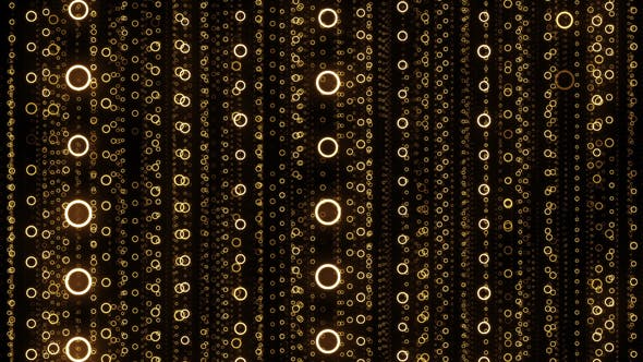 Golden Rings of Particles - 18045748 Download Videohive