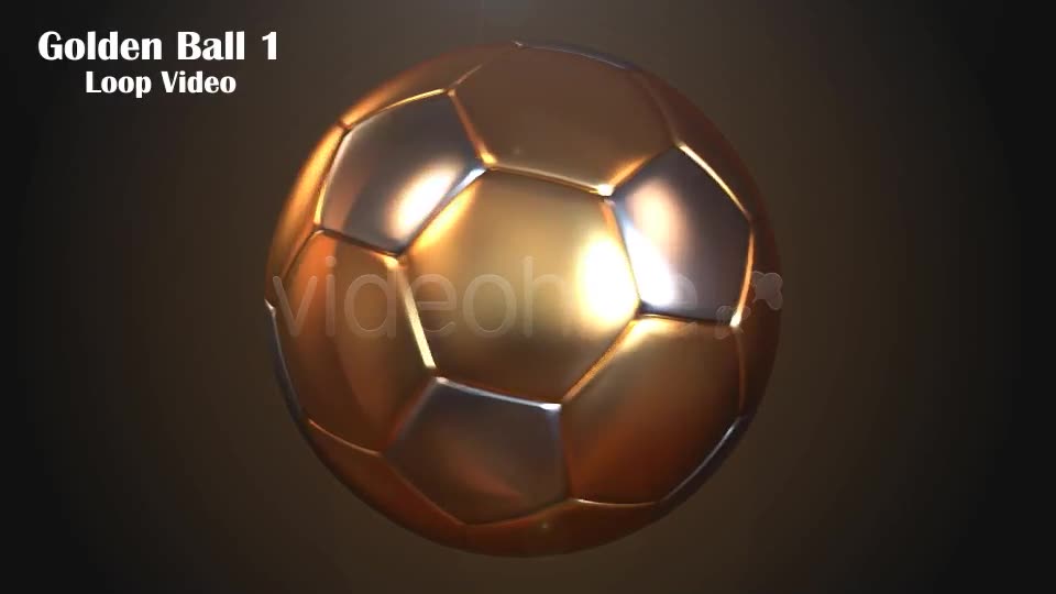 Golden Soccer Ball Videohive 4895179 Motion Graphics Image 2