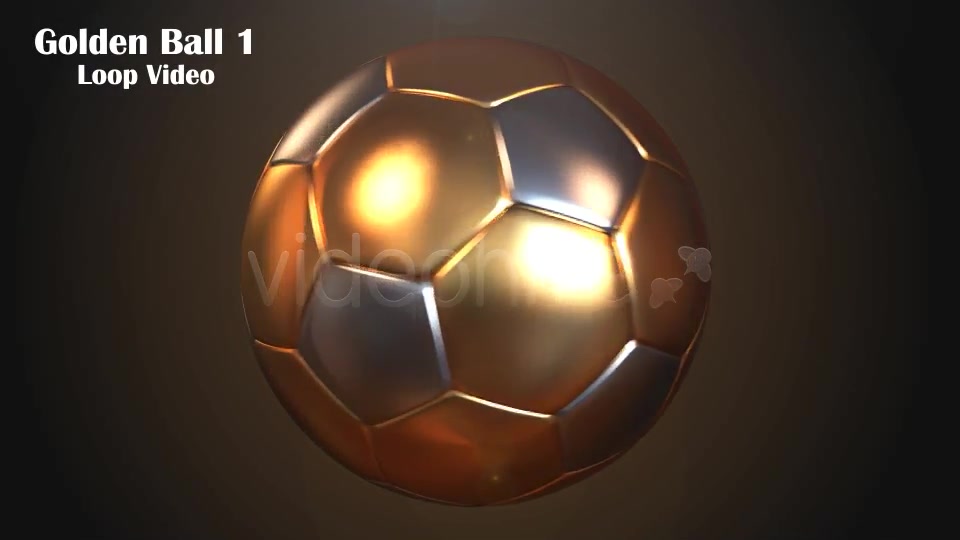 Golden Soccer Ball Videohive 4895179 Motion Graphics Image 3