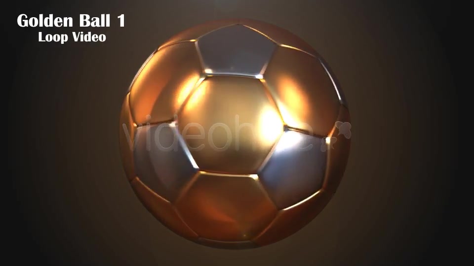 Golden Soccer Ball Videohive 4895179 Motion Graphics Image 4