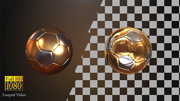 Golden Soccer Ball - Download 4895179 Videohive