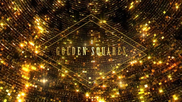 Golden Squares - 20680515 Videohive Download