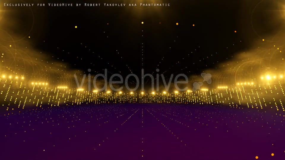 Golden Stage Glitter 5 Videohive 16836629 Motion Graphics Image 4