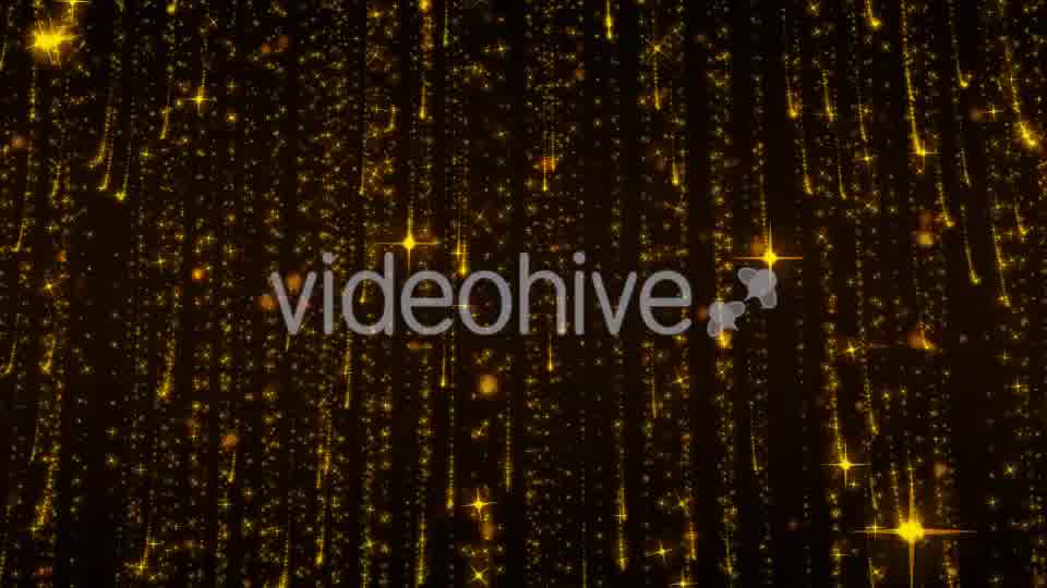 Golden Starfall Loop Videohive 19667725 Motion Graphics Image 10
