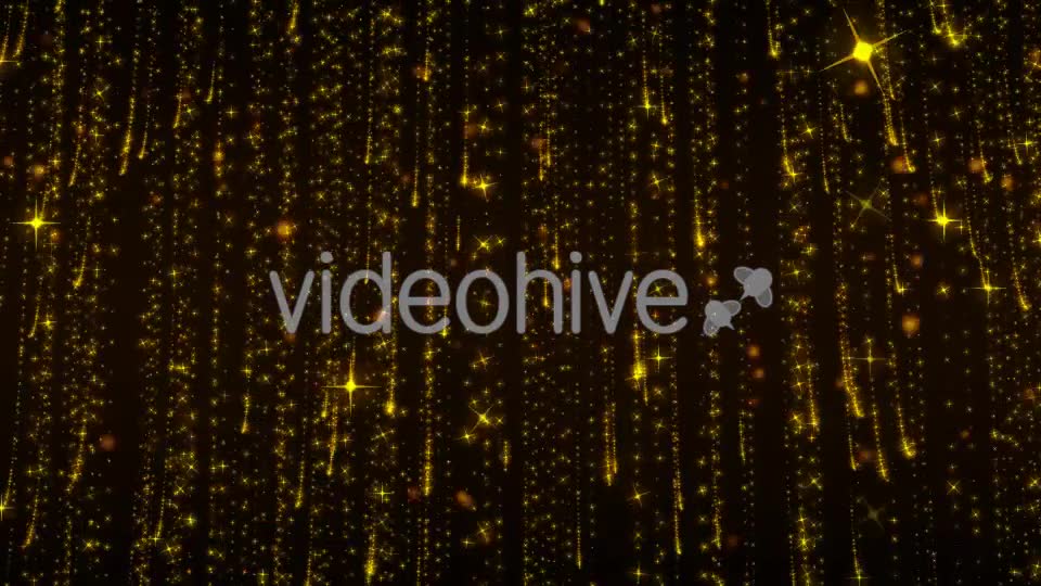 Golden Starfall Loop Videohive 19667725 Motion Graphics Image 2