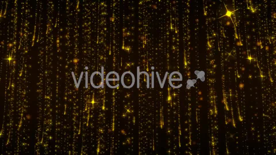 Golden Starfall Loop Videohive 19667725 Motion Graphics Image 7