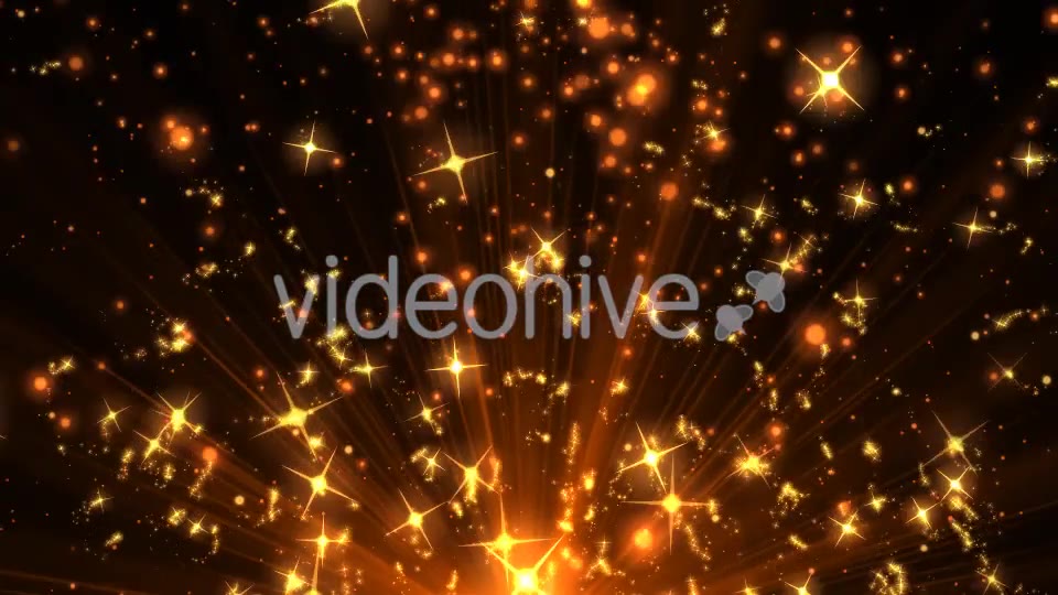 Golden Stars Sparks Videohive 19688658 Motion Graphics Image 7