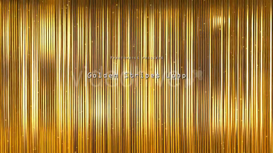 Golden Stripes Glitter 11 Videohive 20869634 Motion Graphics Image 3