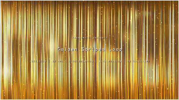 Golden Stripes Glitter 11 - 20869634 Download Videohive