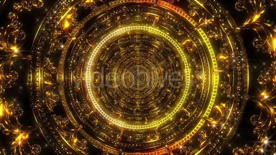 Golden Tunnel 1 Videohive 19719459 Motion Graphics Image 3