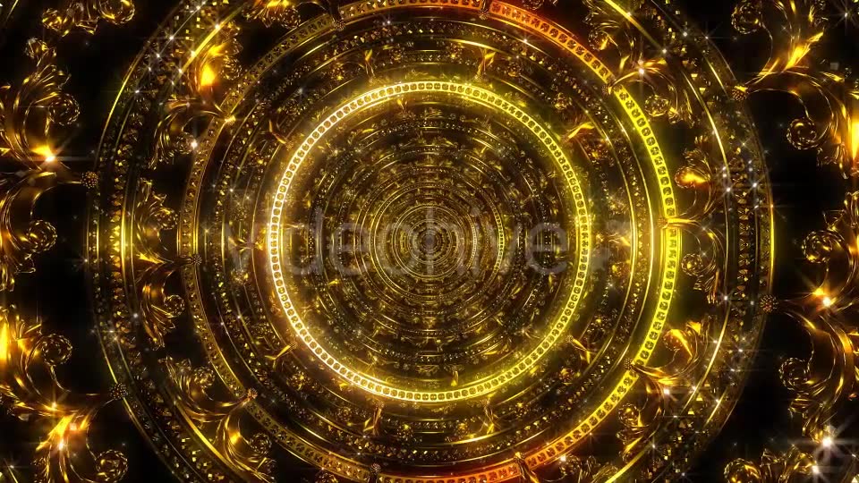 Golden Tunnel 1 Videohive 19719459 Motion Graphics Image 6