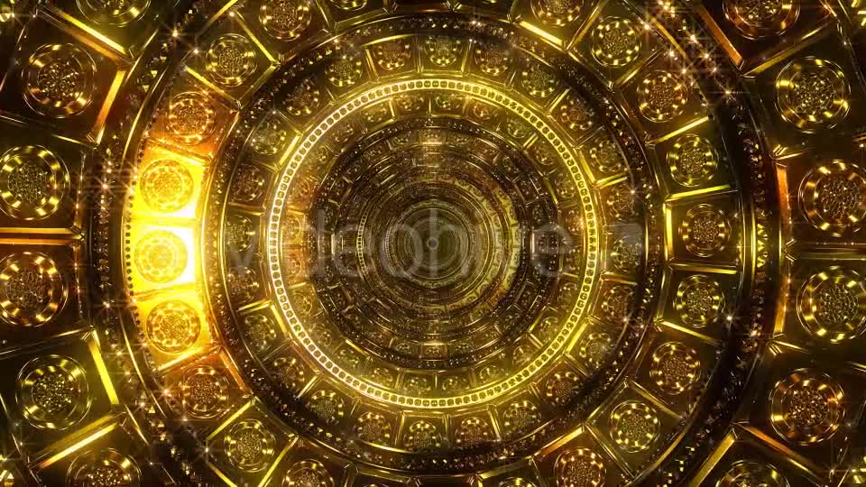 Golden Tunnel 2 Videohive 19719615 Motion Graphics Image 7