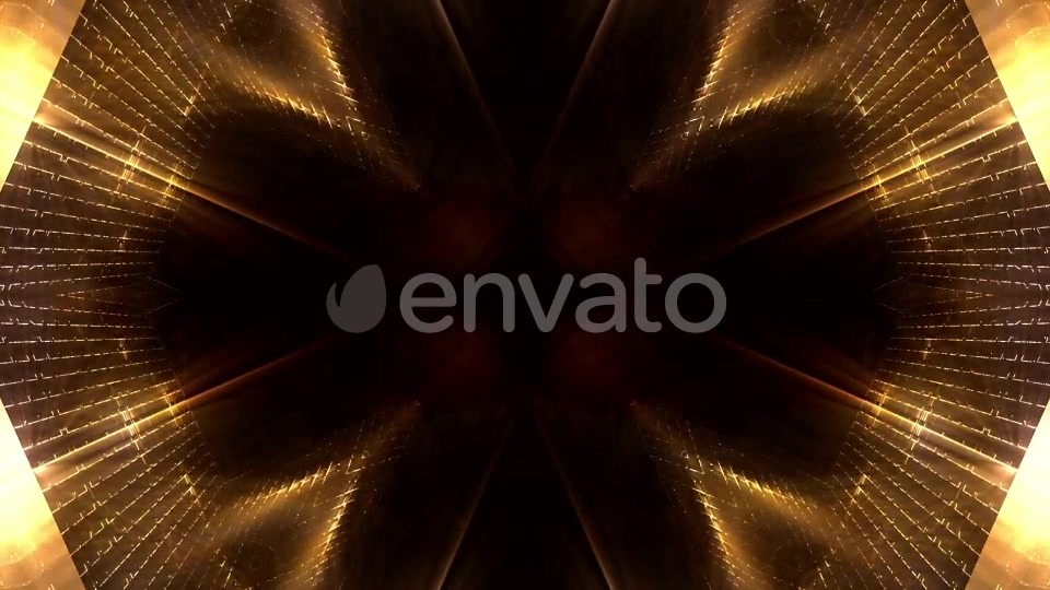 Golden Tunnel Backgrounds Videohive 23448819 Motion Graphics Image 3