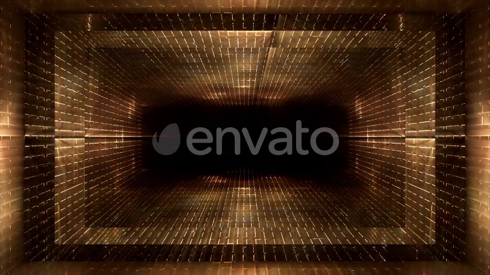 Golden Tunnel Backgrounds Videohive 23448819 Motion Graphics Image 5