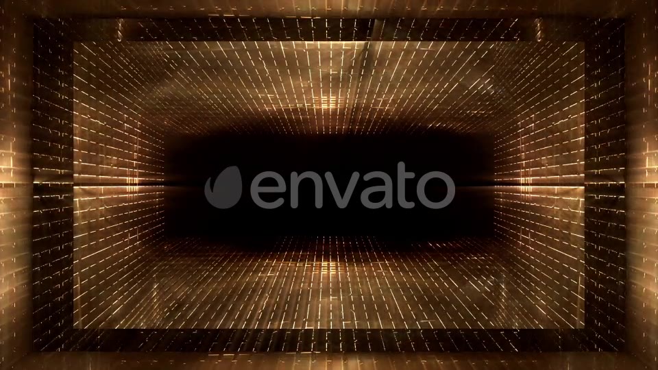 Golden Tunnel Backgrounds Videohive 23448819 Motion Graphics Image 6