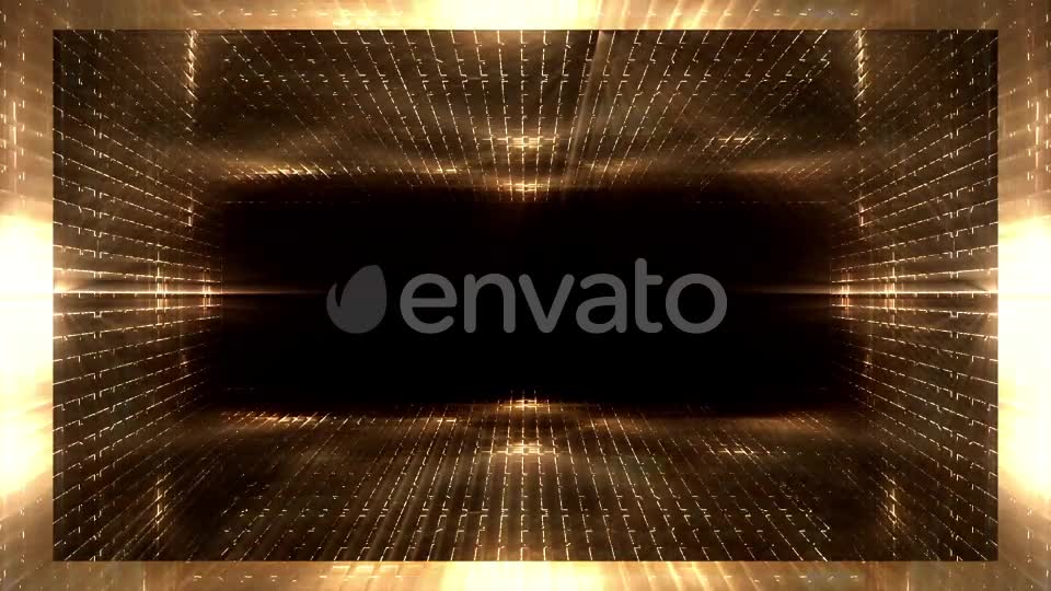 Golden Tunnel Backgrounds Videohive 23448819 Motion Graphics Image 7