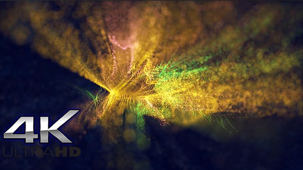 Gorgeous Color Particles Background - Videohive Download 20327093