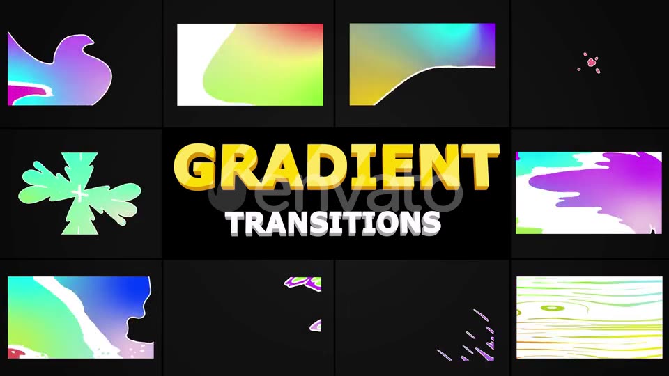 Gradient Transitions | Motion Graphics Pack Videohive 23784925 Motion Graphics Image 2