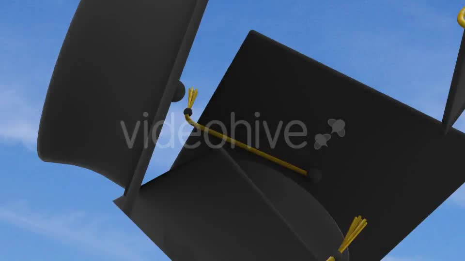Graduation Caps Transition 2 Videohive 18220382 Motion Graphics Image 1