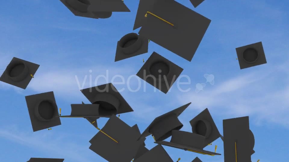 Graduation Caps Transition 2 Videohive 18220382 Motion Graphics Image 2