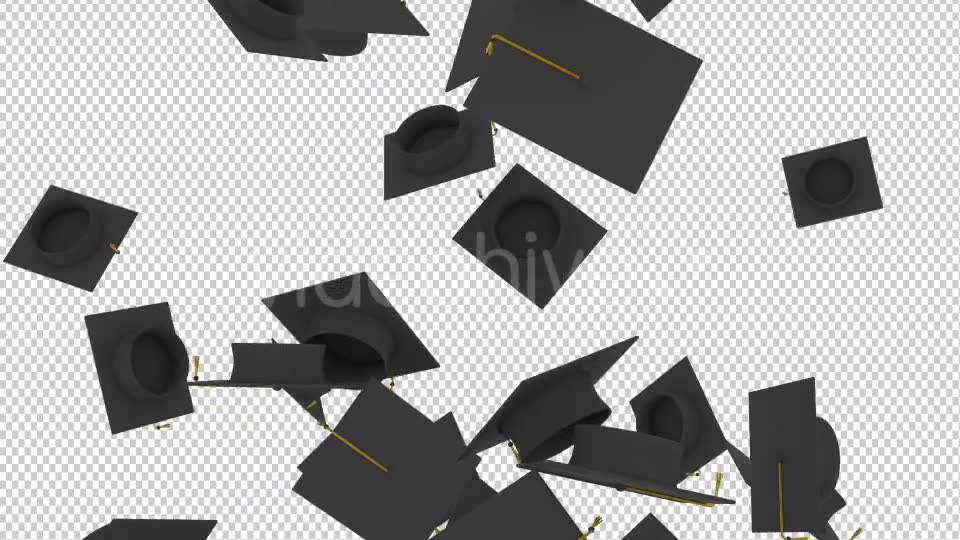 Graduation Caps Transition 2 Videohive 18220382 Motion Graphics Image 8