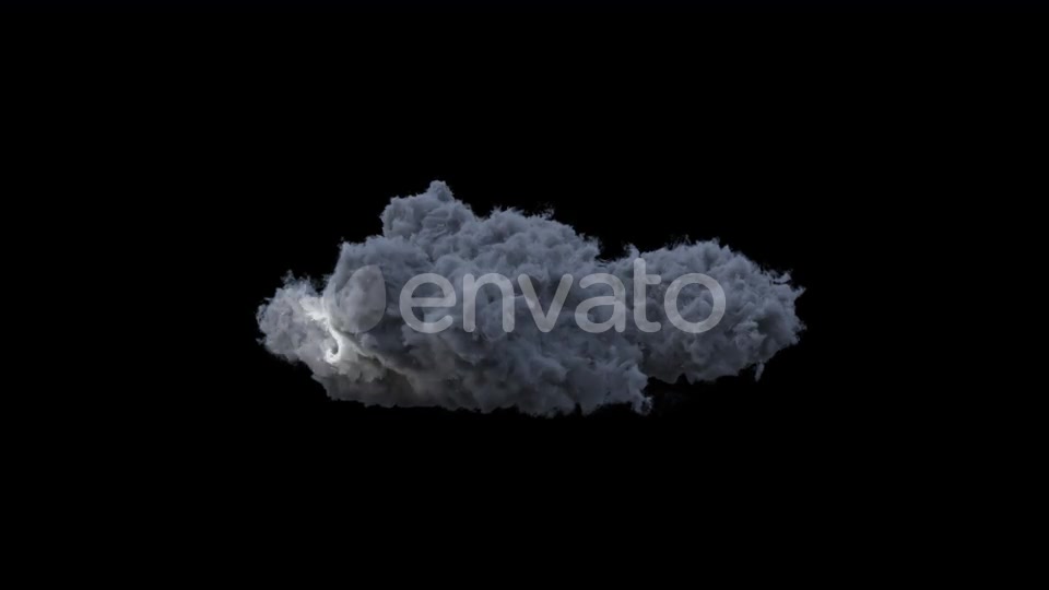 Gray Thundercloud with Alpha Channel Videohive 25012777 Motion Graphics Image 2