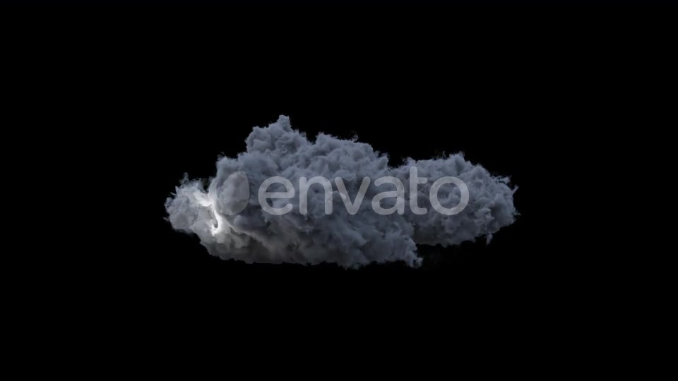 Gray Thundercloud with Alpha Channel Videohive 25012777 Motion Graphics Image 3