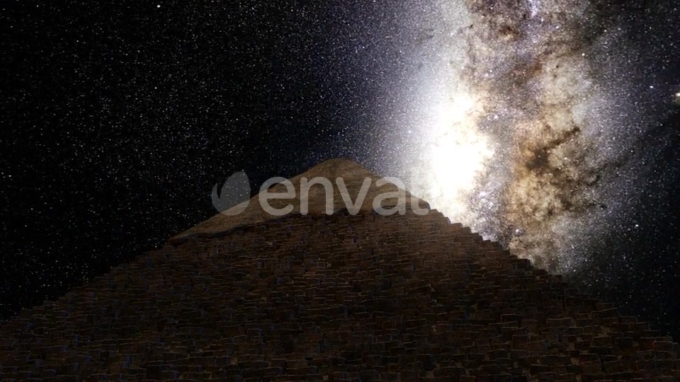 Great Pyramid Of Giza Milkyway Timelapse Videohive 22803441 Motion Graphics Image 5