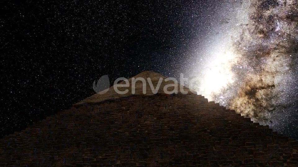 Great Pyramid Of Giza Milkyway Timelapse Videohive 22803441 Motion Graphics Image 6