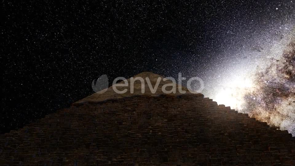Great Pyramid Of Giza Milkyway Timelapse Videohive 22803441 Motion Graphics Image 7
