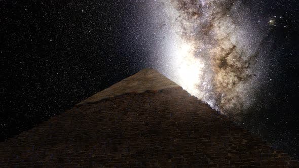 Great Pyramid Of Giza Milkyway Timelapse - Videohive 22803441 Download