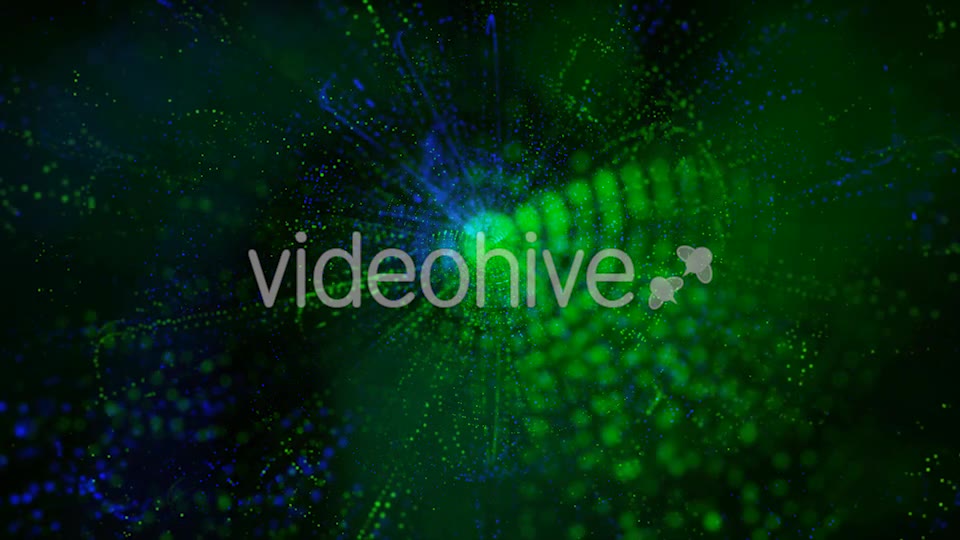 Green and Blue Particles Background Videohive 19673519 Motion Graphics Image 2