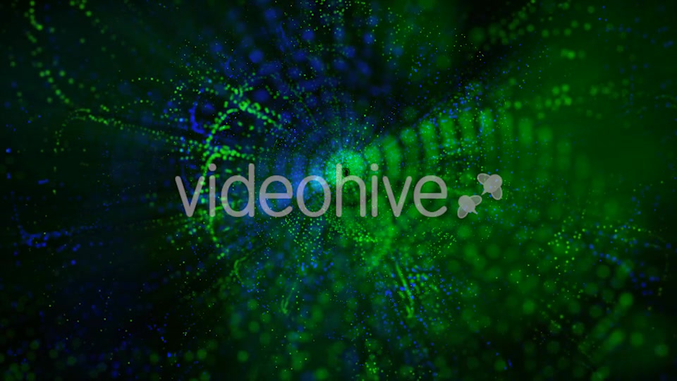 Green and Blue Particles Background Videohive 19673519 Motion Graphics Image 4