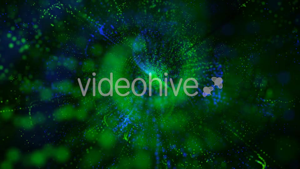 Green and Blue Particles Background Videohive 19673519 Motion Graphics Image 7