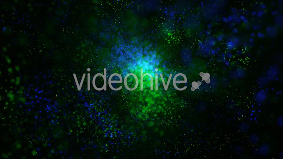 Green and Blue Particles Videohive 19673535 Motion Graphics Image 1