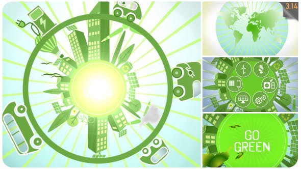 Green and Sustainable Energy Living - 18464535 Videohive Download