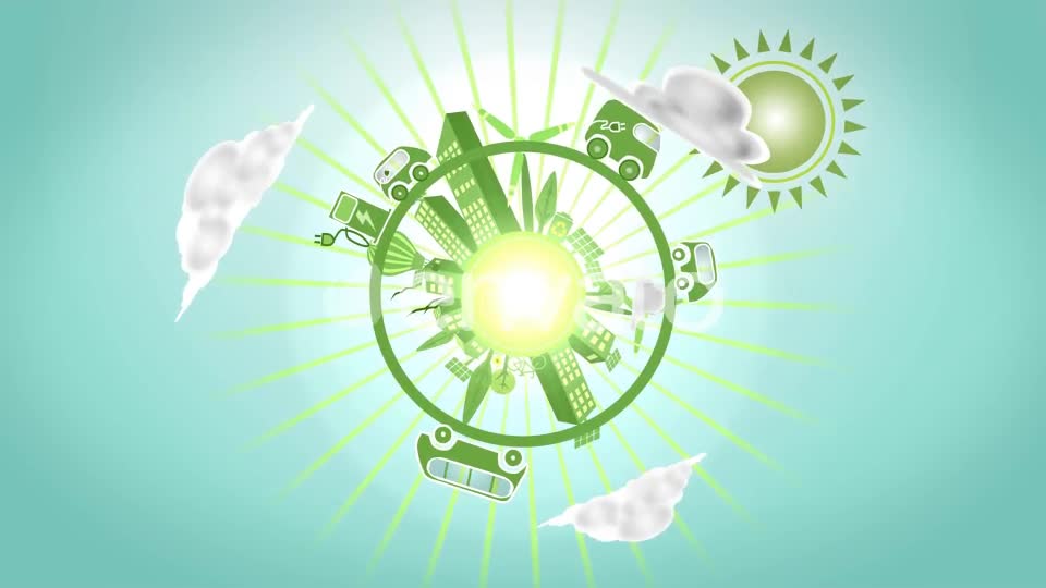 Green and Sustainable Energy Living Videohive 23880038 Motion Graphics Image 1