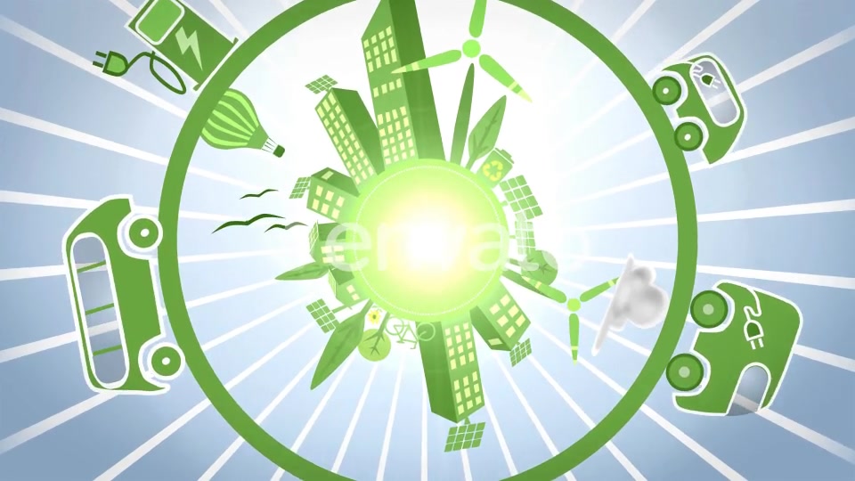 Green and Sustainable Energy Living Videohive 23880038 Motion Graphics Image 5