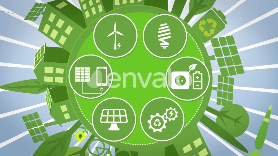 Green and Sustainable Energy Living Videohive 23880038 Motion Graphics Image 6
