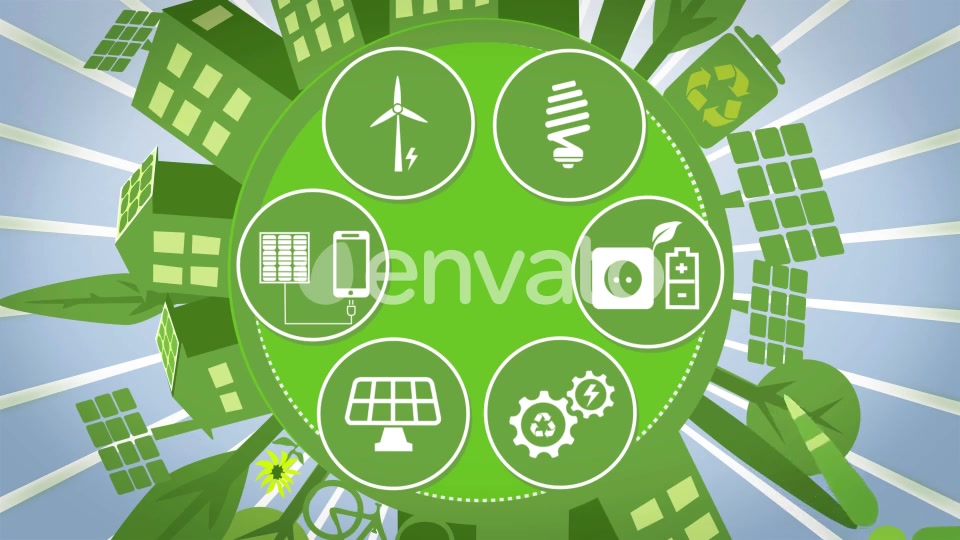 Green and Sustainable Energy Living Videohive 23880038 Motion Graphics Image 7