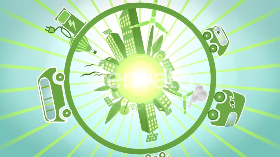 Green and Sustainable Energy Living Videohive 23880038 Motion Graphics Image 8
