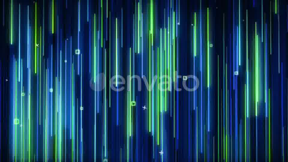 Green blue Falling Neon VJ Background Videohive 22034994 Motion Graphics Image 13