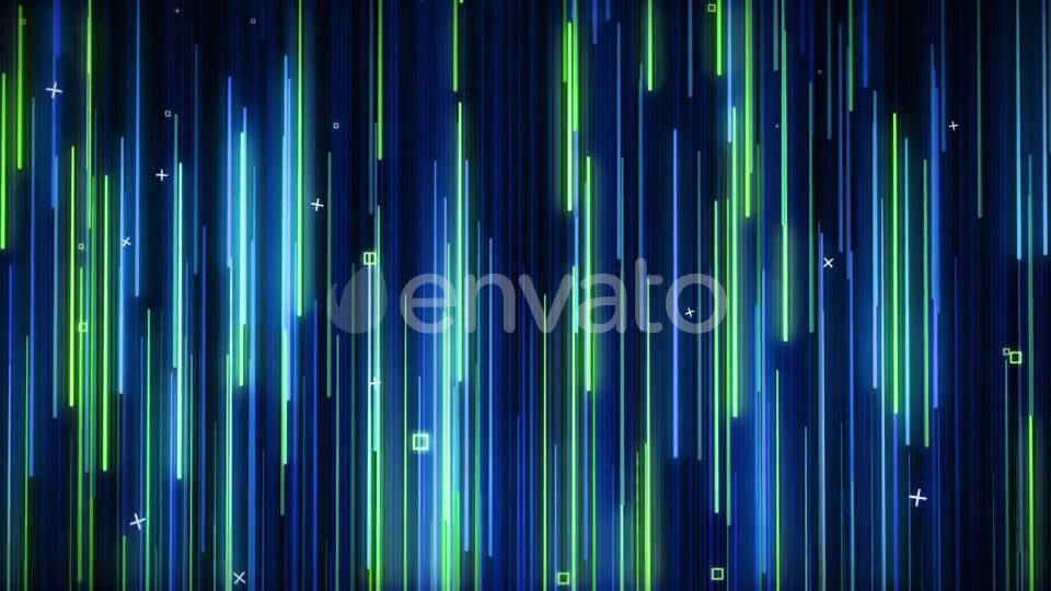 Green blue Falling Neon VJ Background Videohive 22034994 Motion Graphics Image 6