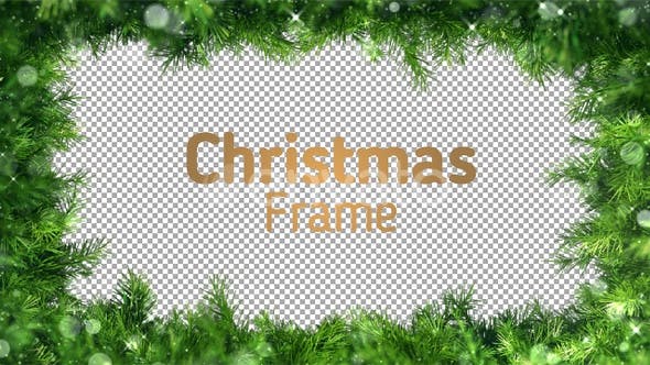 Green Christmas Frame - Download Videohive 23027390